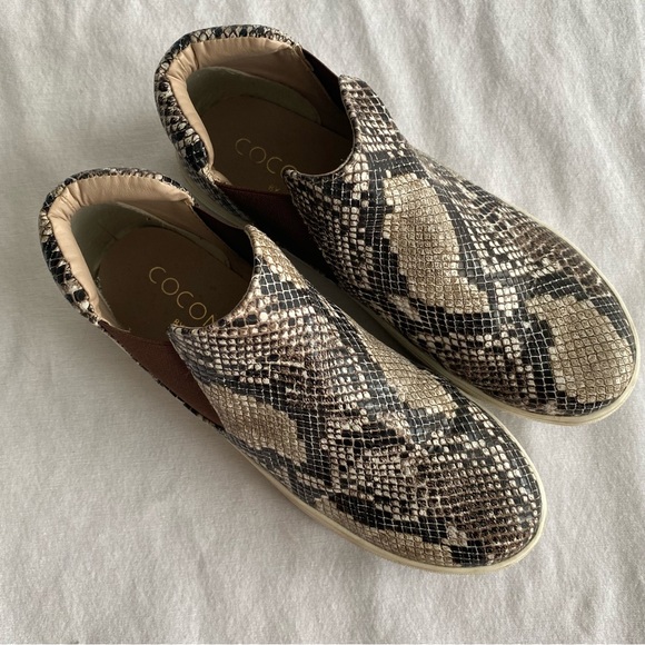 Coconuts by Matisse Harlan Snake Print Sneakers - Picture 2 of 6